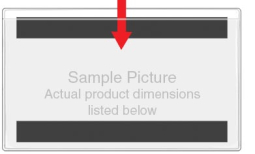 Magnetic Pockets - 8 1/2'' x 11 1/2'' - Open Long Side - Magnets along the Long Sides