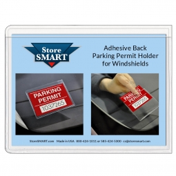 Adhesive Parking Permit Holders for Windshields