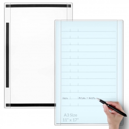 Open Face Document Frame - Magnetic-Back - Ledger Size - 11"x17"