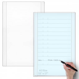 Open Face Document Frame - Plain-Back - Ledger Sized