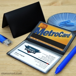 Folding Business Card Holders - Archival Poly Plastic - Blank