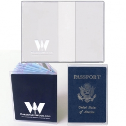 Custom Printed Plastic Passport Cover - for US Passports