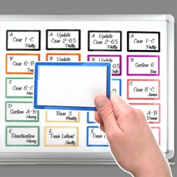3" x 5" Smart Magnetic Cards - Individual Colors