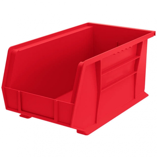 14 3/4" x 8 1/4" x 7" Plastic Inventory Storage Stacking Shelf Large Parts Bins 