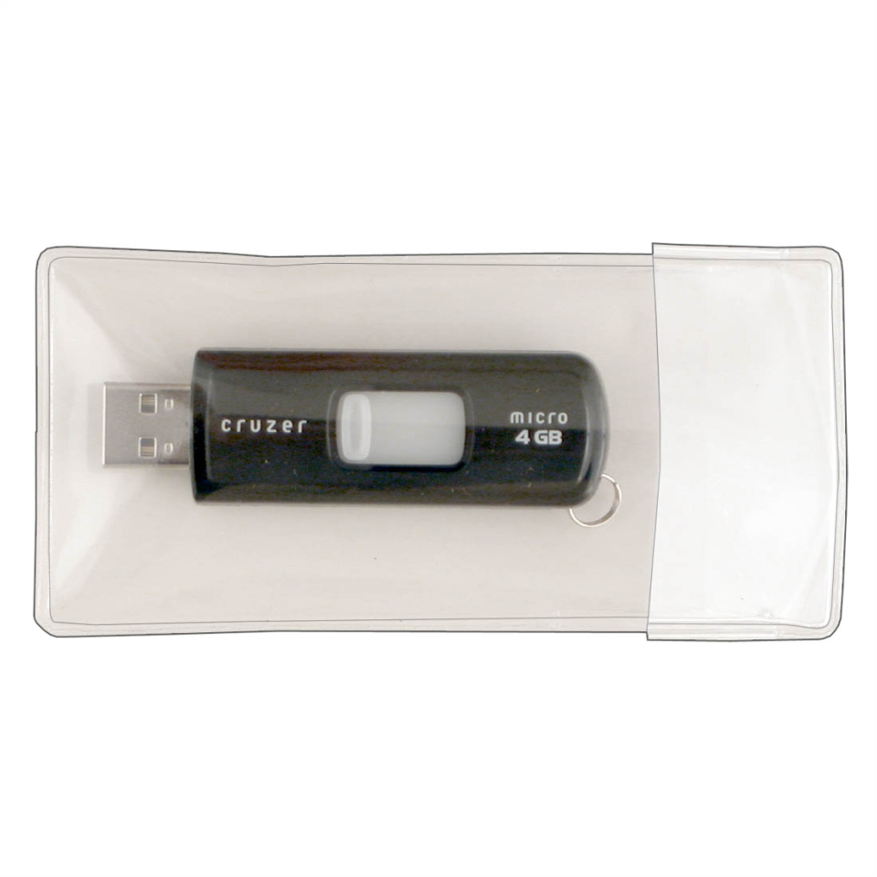 StoreSMART - Flash Drive Zipper Binder Case - 10 Pack...