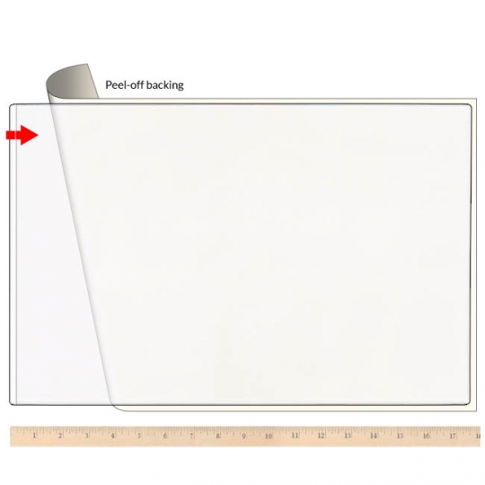 Dry Erase Clear Adhesive Sheet - Letter Size: StoreSMART - Filing,  Organizing, and Display for Office, School, Warehouse, and Home