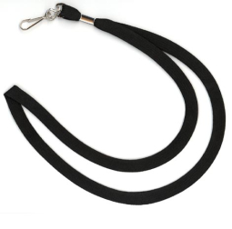 Tube Style Lanyard - Black