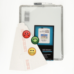 11" x 14" Magnetic Whiteboard with Easel Back