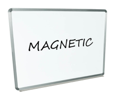 Wall-mounted Magnetic Whiteboard 48" x 36"