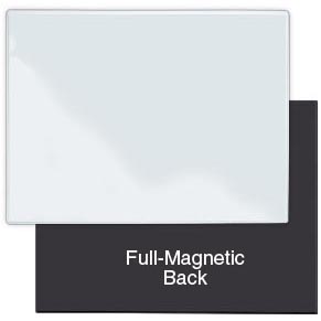 Full Back Magnetic Pockets - Letter/Info - 8 &frac12;" x 11"