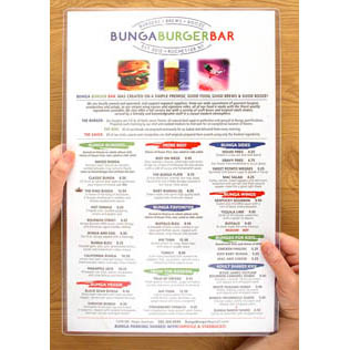 Rigid+Plastic+Menu+Holders+-+Open+Short+-+11%22+x+17%22