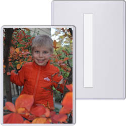 Rigid Toploaders with Peel and Stick Strip - 5" x 7" - Photo size