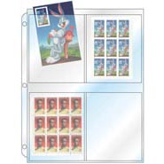 Clear Vinyl Collector's Pages - 4" x 5" Stamp Sheets/Photos