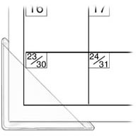 Calendar+Corners+-+3%22+x+3%22+-+Non-Adhesive+-+Clear+-+Made+in+USA