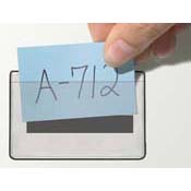 Business Card-Size Magnetic Strip Pockets: StoreSMART - Filing, and Display for Office, School, Warehouse, and Home