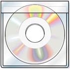 Non-Adhesive 3" Mini CD Square w/ Flap