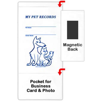 Pet+Records+Pocket+-+Animals+Design+with+Magnetic+Back