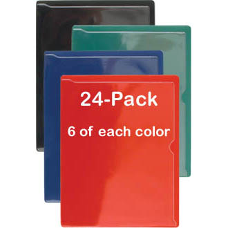 Paperwork Organizers - 24-Pack - Opaque Colors