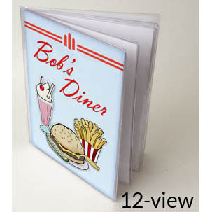 12-View / 6 Page Booklet - 8 &frac12;" x 11"