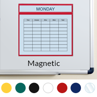 Two+Pocket+Magnetic+Document+Holder+-+Top+Pocket+1+1%2F4+x+11%22%2C+Bottom+Pocket+8+1%2F2%22+x+11%22