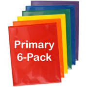6-pack+LX+Folders+Assorted%3A+1+each+Primary+Colors
