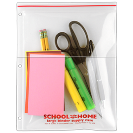 School-Home+Binder+Supply+Case+-+Large+-+2-Pockets