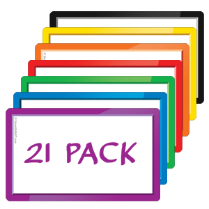3%22+x+5%22+Smart+Magnetic+Cards+-+Variety+21-Pack