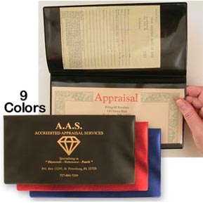 Jewelry Appraisal & Document Pouch - With Imprinting