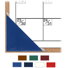 Calendar Corners - 3" x 3" - Sticky Back - Color