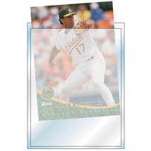 Remove & Reuse-Peel & Stick Pocket - Sports Card - Open Short - 2 5/8" x 3 5/8"