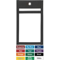 Rigid Badge Holder - 2 1/2" x 3 3/4" - Open Short Side - Without Flap