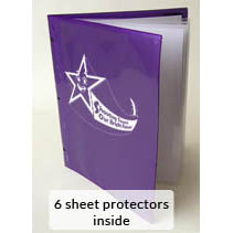 Multi-Pocket Plastic Folder - Large - Custom Printed
