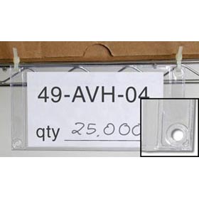 Hanging+Shelf+Tag+Holder+with+4+Hang+Holes+-+4%22+x+6%22