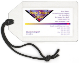 Luggage Tag Self-Laminating - 2 7/16" x 3 1/2"