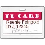 Self-Laminating - ID Badge - 2 1/4" x 3 5/8"