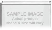 Non-Adhesive Zip Pocket: 4 x 6 StoreSMART 25 Pack- ZR1851ZIPS-25 Open Short Side 