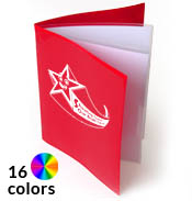 5 ½ x 8 ½ Folder with Clear Overlay - Plastic: StoreSMART - Filing,  Organizing, and Display for Office, School, Warehouse, and Home