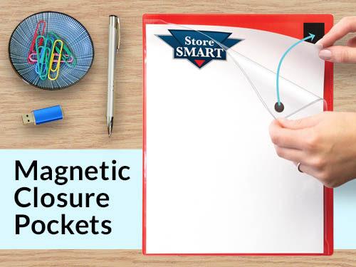 Magnetic Closure Pockets
