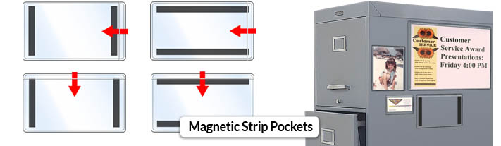 Magnetic Strip Pockets
