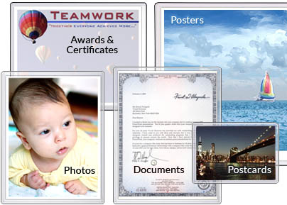 Awards, Posters, Photos, Documents, Postcards