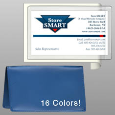 Peel & Stick Business Card Pockets