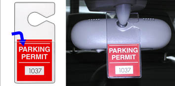 Parking Permit Holders: StoreSMART - Filing, Organizing, and Display for  Office, School, Warehouse, and Home