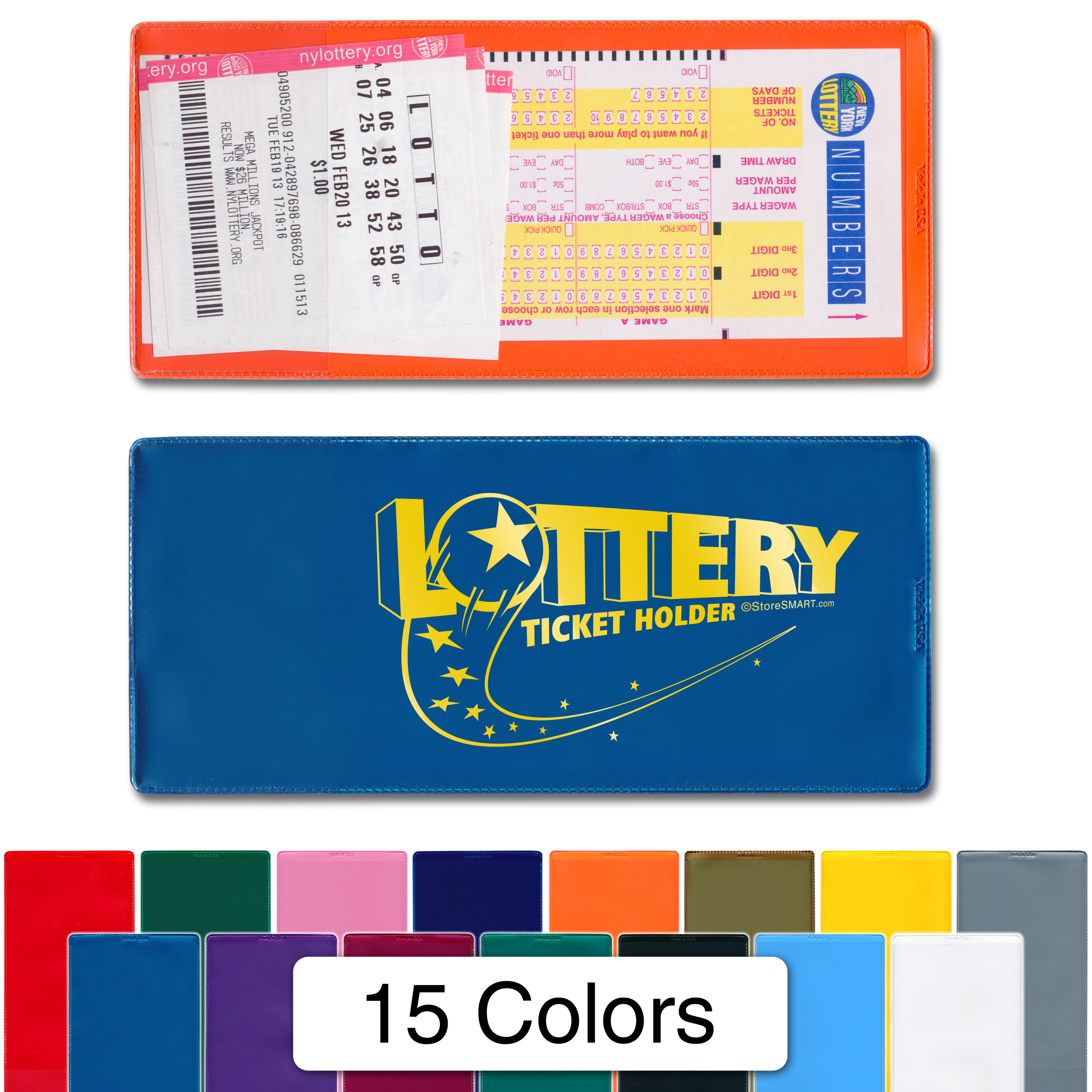 Press Room: Lottery Ticket Holders: StoreSMART - Filing, Organizing, and  Display for Office, School, Warehouse, and Home