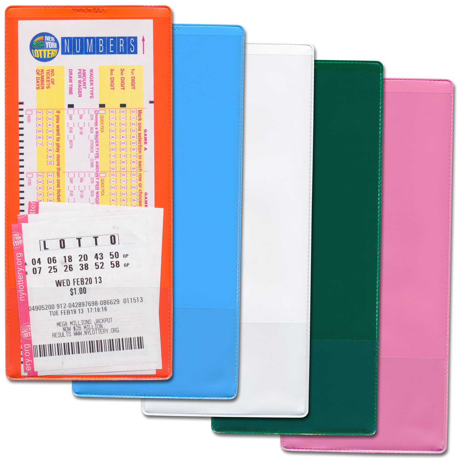 Press Room: Lottery Ticket Holders: StoreSMART - Filing, Organizing, and  Display for Office, School, Warehouse, and Home