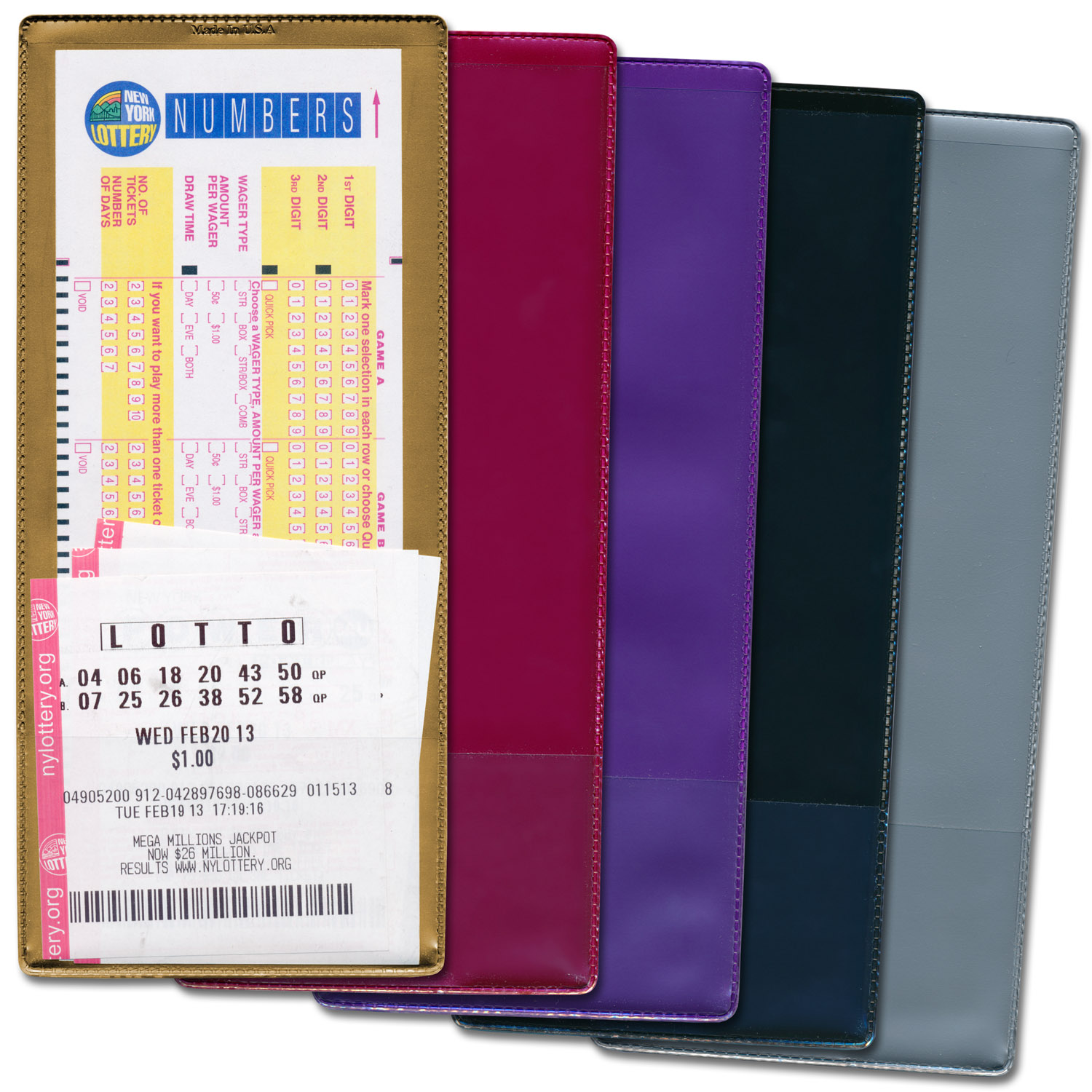 Press Room: Lottery Ticket Holders: StoreSMART - Filing, Organizing, and  Display for Office, School, Warehouse, and Home